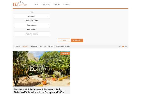 Site using Myhome-core plugin