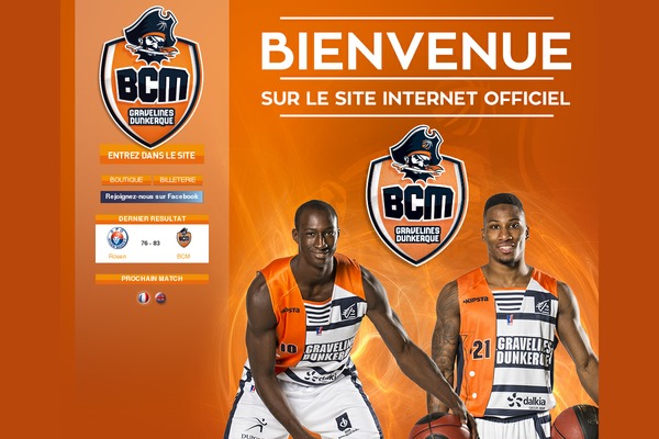 Bcm theme site design template sample
