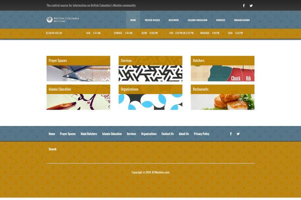 Atlas theme site design template sample
