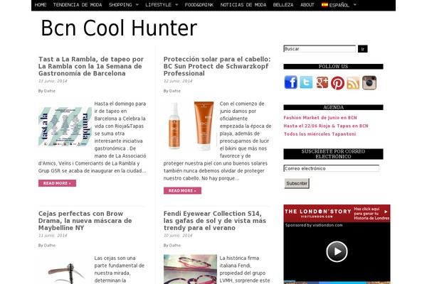 SimpleMag child theme site design template sample