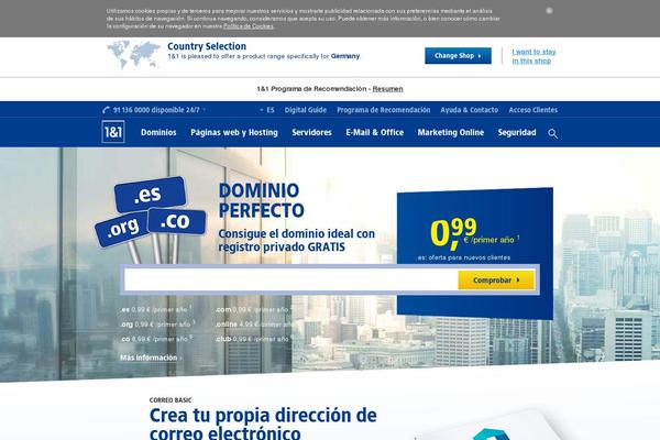 GeoPlaces theme site design template sample