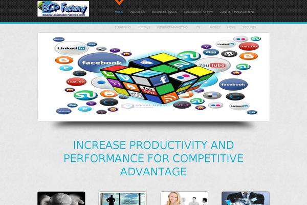 D5 Business Line theme site design template sample