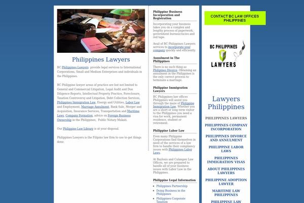 Biz-Card-Blue theme websites examples