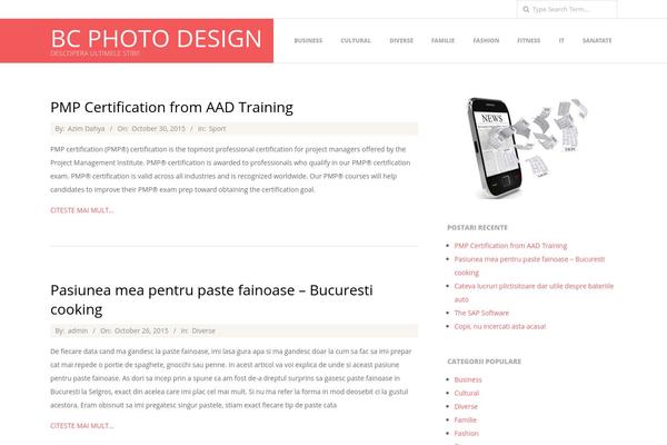 Responsive Brix theme site design template sample
