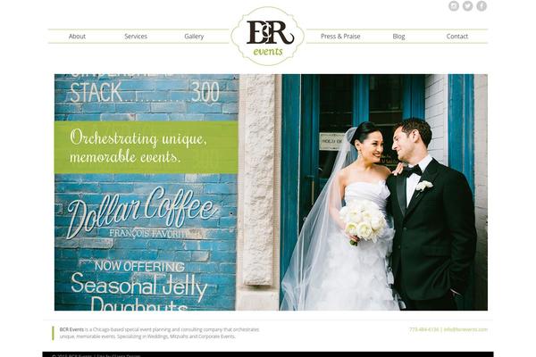 bcrevents.com site used Accorn