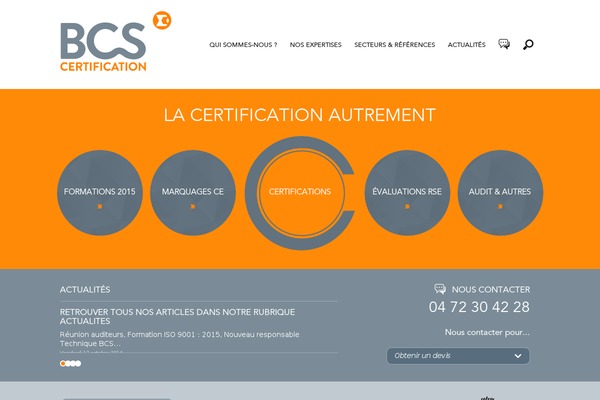 Bcs theme site design template sample