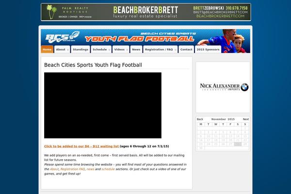 Suffusion theme site design template sample