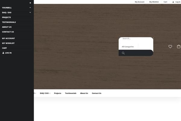 Porto Child theme site design template sample