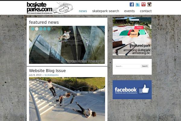 Listings theme site design template sample