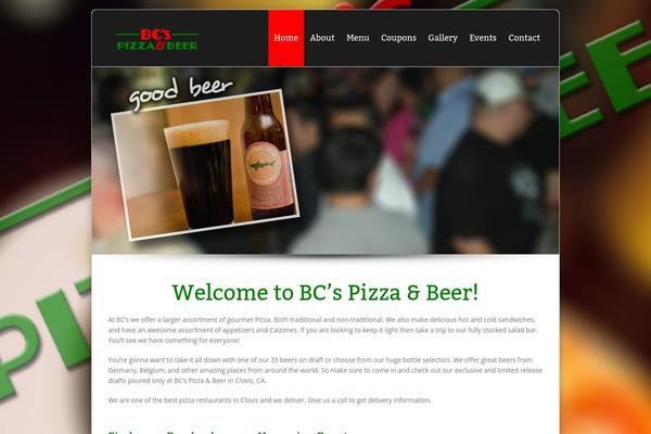 Energy theme site design template sample