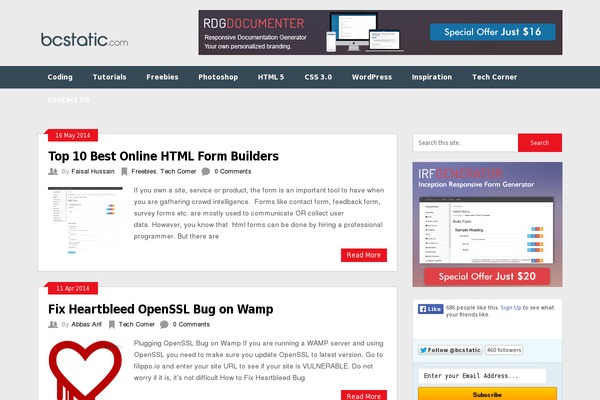 Site using WP SyntaxHighlighter plugin