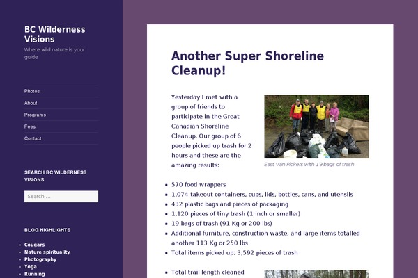bcwildernessvisions.com site used Wild-visions