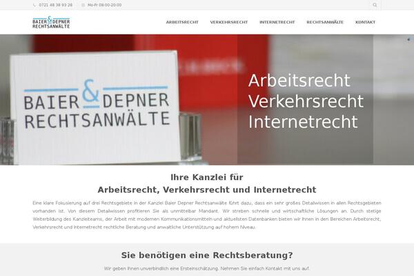 Emulate theme site design template sample
