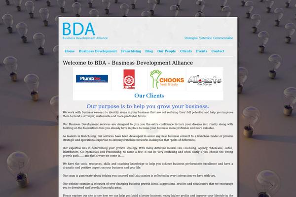 Clean theme site design template sample