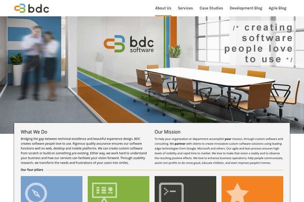 Passage theme site design template sample