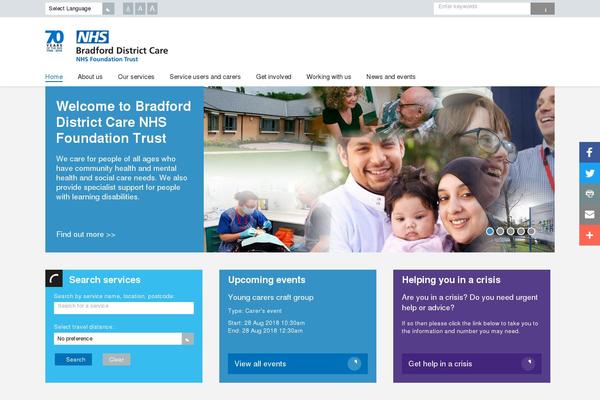 bdct.nhs.uk site used Bdct