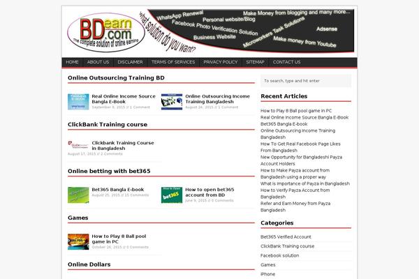 Sk theme site design template sample