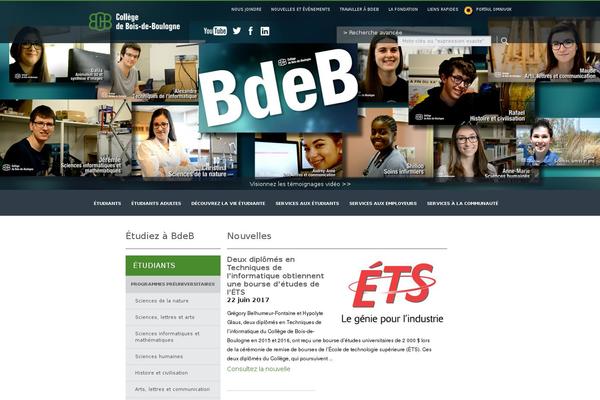 bdeb.qc.ca site used Bdeb
