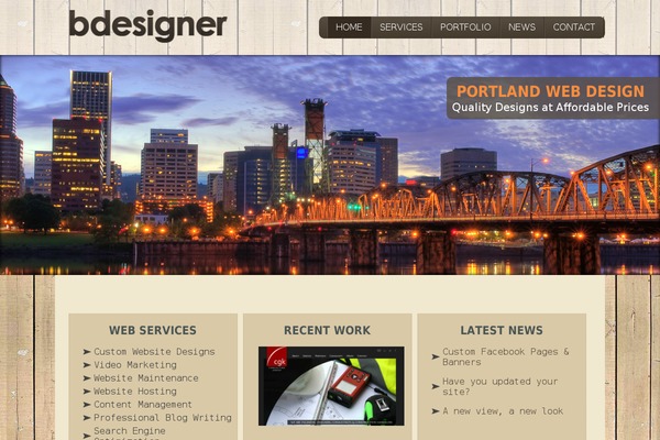 Custom theme site design template sample