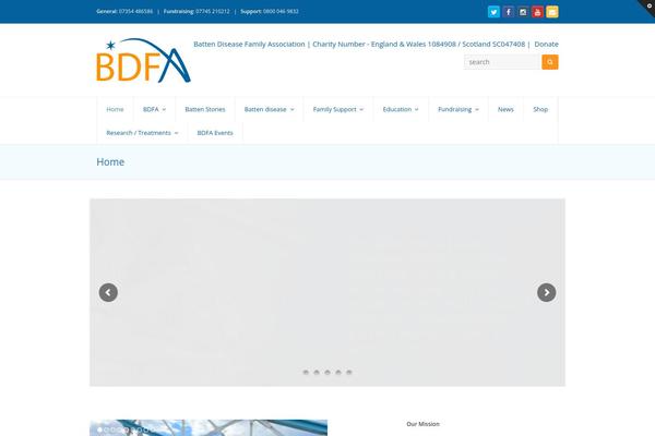 Total Child theme site design template sample