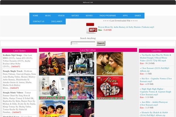 Iconic One theme site design template sample