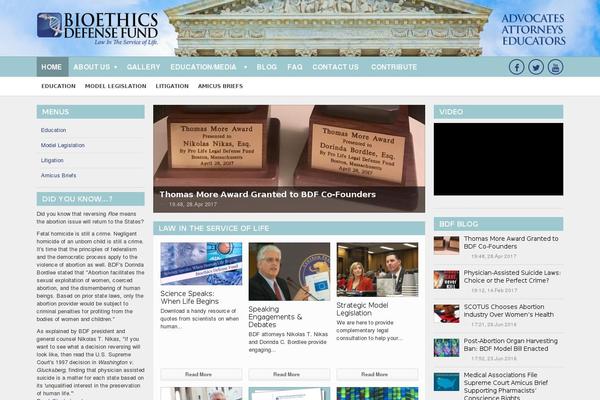 Allegro theme site design template sample