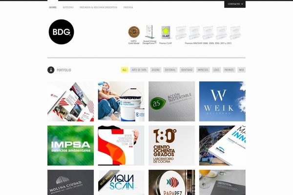 Yin & Yang theme site design template sample