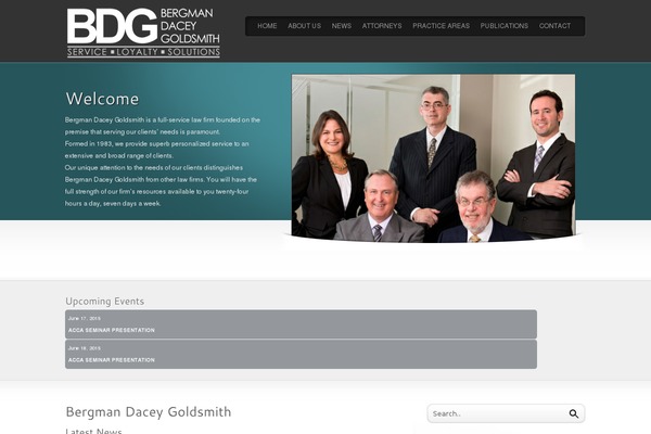 bdgfirm.com site used Sleex