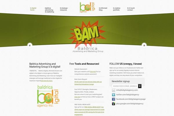Qlassik theme site design template sample