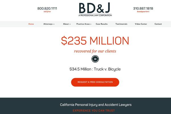 bdjinjurylawyers.com site used Ilawyer