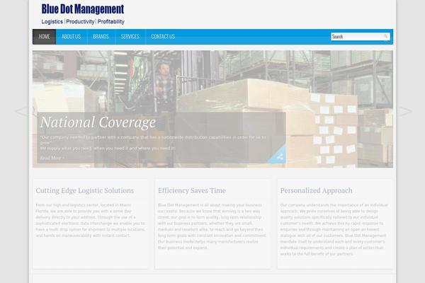 Voxel theme site design template sample