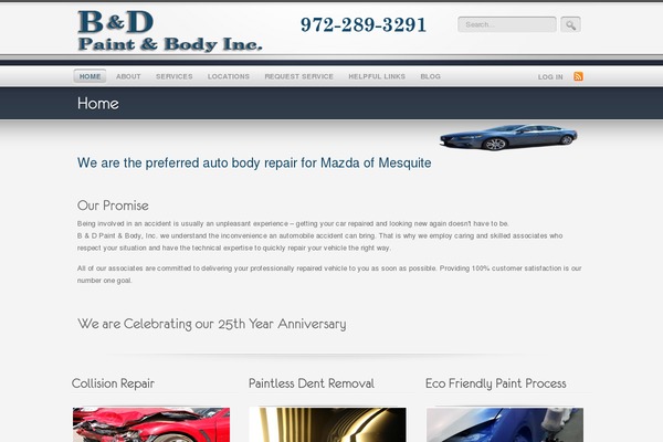bdpaintbody.com site used Qualifire-wp-theme