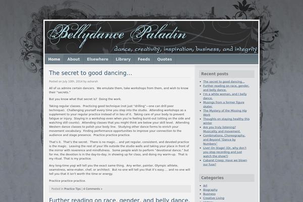 Natural-gloom theme site design template sample