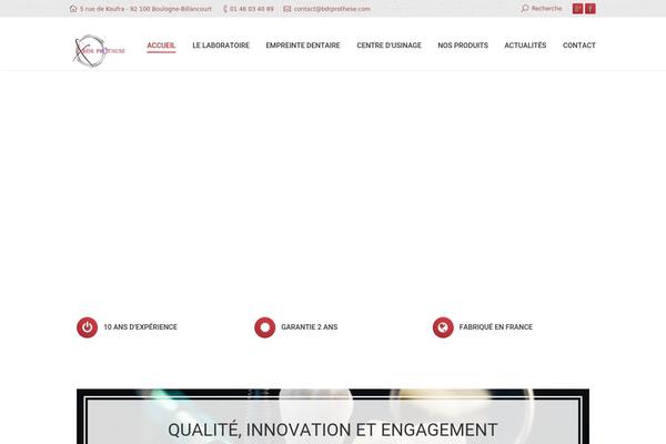 Armada theme site design template sample