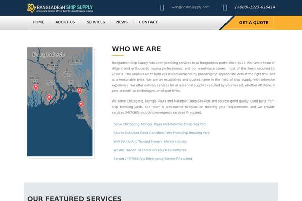 Logiscargo theme site design template sample