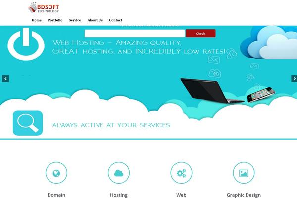 Site using Ajax Domain Checker plugin