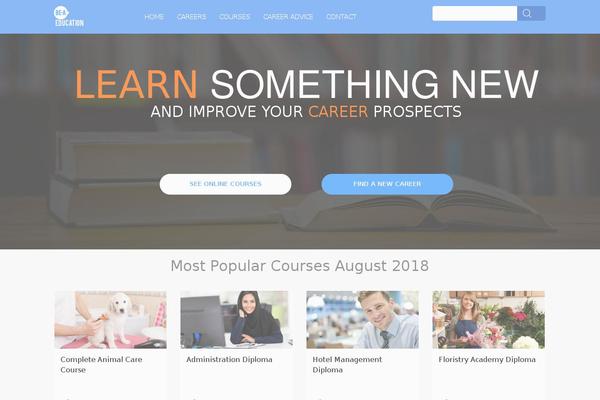 THEONE theme site design template sample
