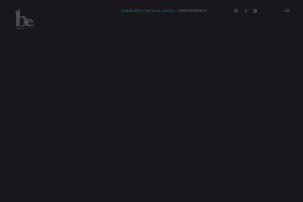 Bauhaus theme site design template sample