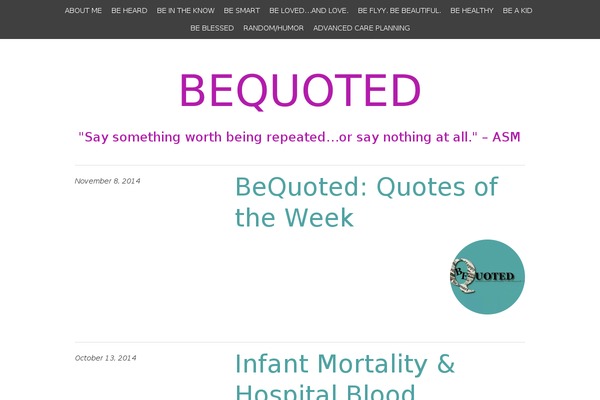 Site using About Me 3000 widget plugin