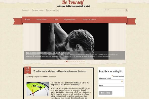 Retropress theme site design template sample