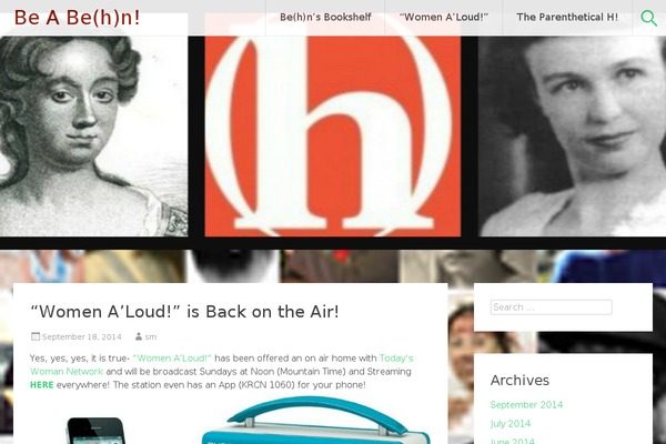 beabehn.com site used Radiate