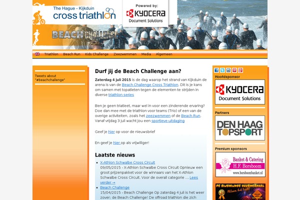 beach-challenge.nl site used Bc2012