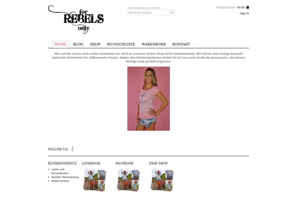 Blanco theme site design template sample