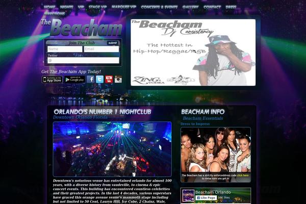 beachamorlando.com site used Beacham