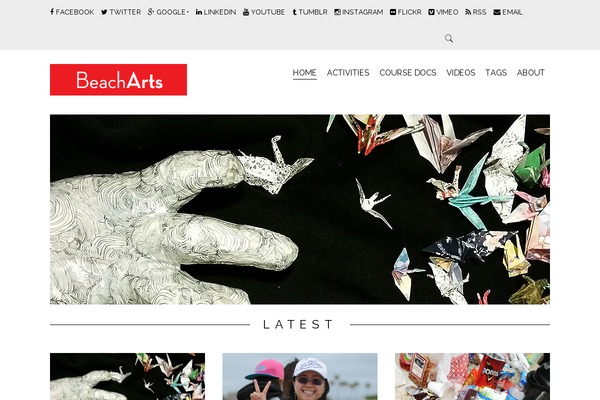 Simply Read theme site design template sample