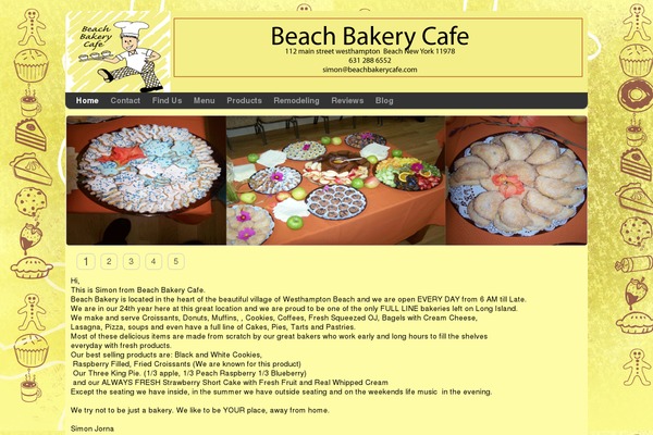 Smallbiz theme site design template sample
