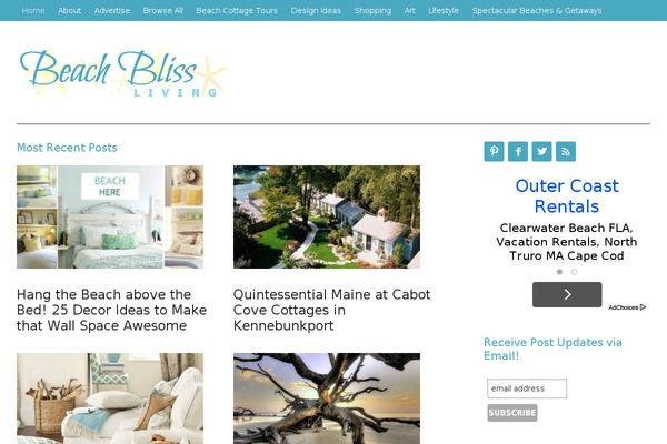 GeneratePress theme site design template sample