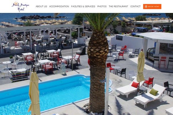 Hotec theme site design template sample