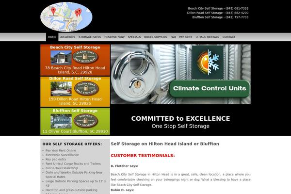 Headway theme site design template sample