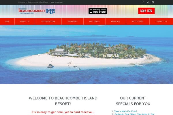 Florida theme site design template sample
